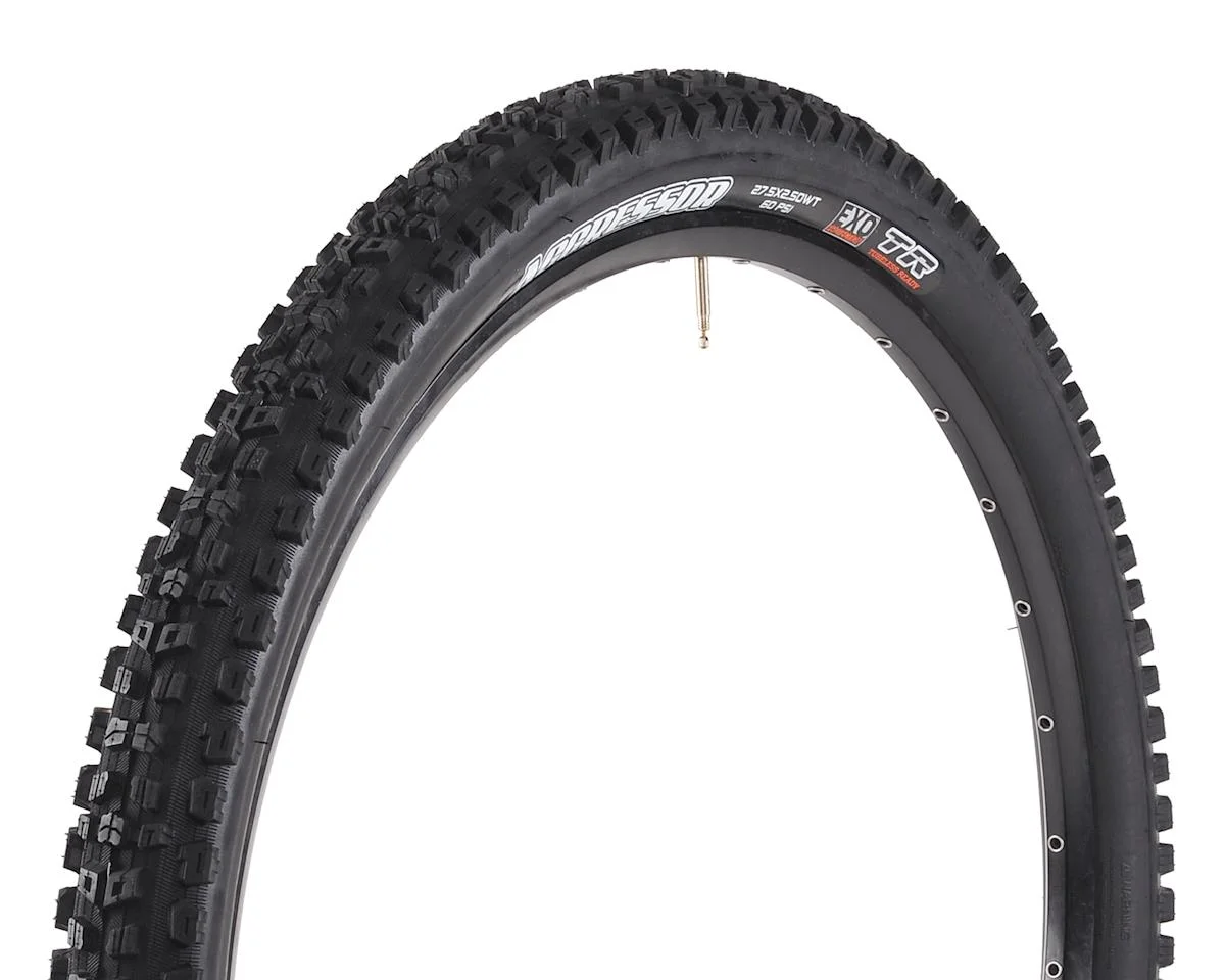 Maxxis Aggressor Tubeless Mountain Tire (Black) (27.5") (2.5") (Dual/EXO)
